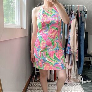 Lilly Pulitzer | Dresses | Lilly Pulitzer Turquoise Dress With Gold  Embellishments | Poshmark